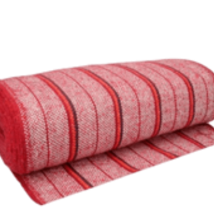 Jerga de calidad rojo 0.50 x 25 m.