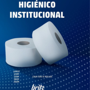 Papel Higiénico Institucional Britz