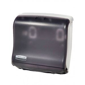 Despachador De Toallas Kimberly-Clark Interdobladas Color Humo