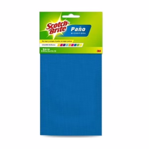 Paño Absorvente Microfibra Scotch Brite Azul Rey